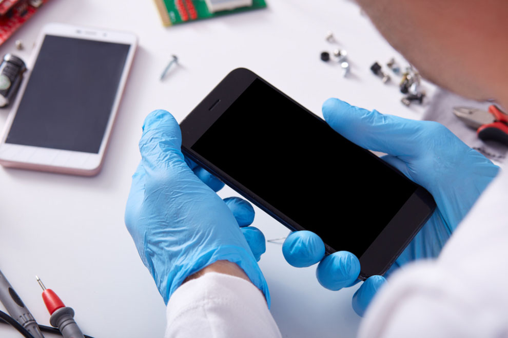 Mobile charging port repair