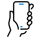 Mobile phone repair icon