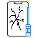 Mobile repair tools icon